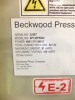 THIS LOT HAS BEEN REMOVED FROM THE AUCTION - Beckwood 4-Post Hydraulic Press - 2
